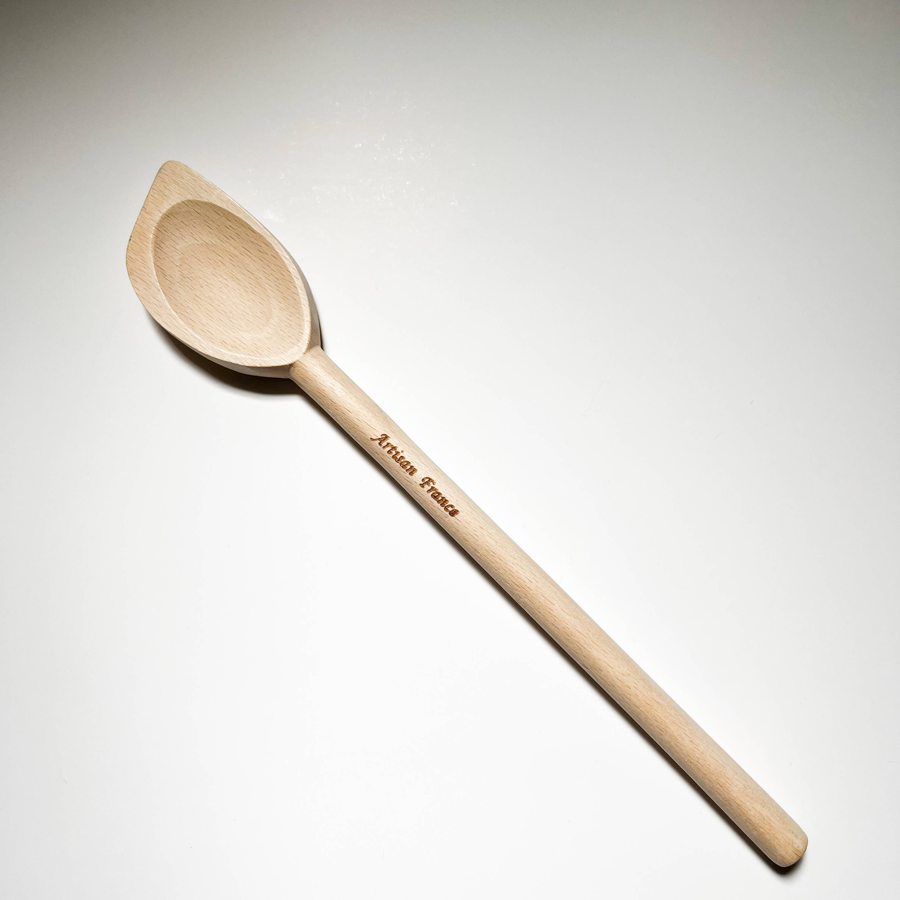 Corner Pointed Spoon, Ah! Table, Made in France Beechwood