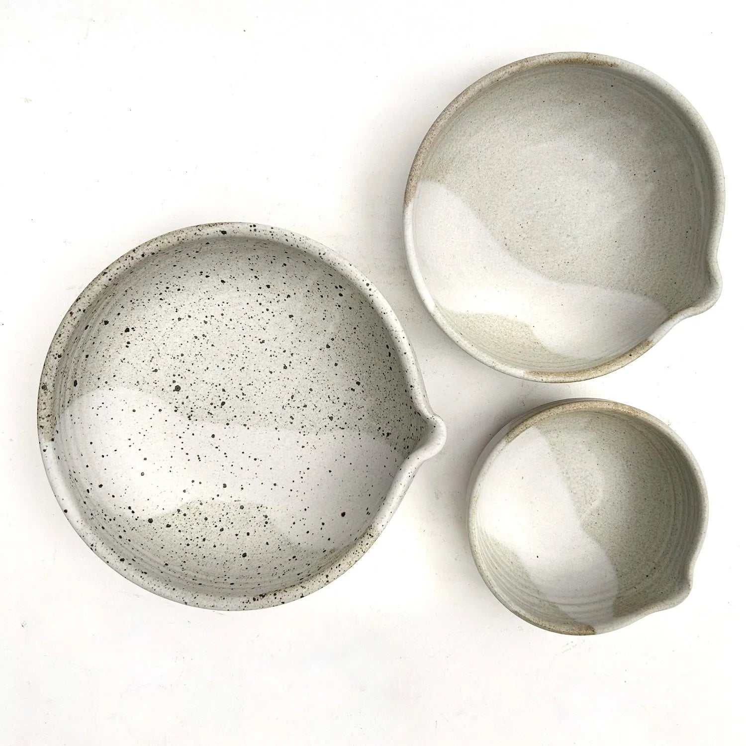 CH-Large Nesting Bowls Spouted-Set of 4