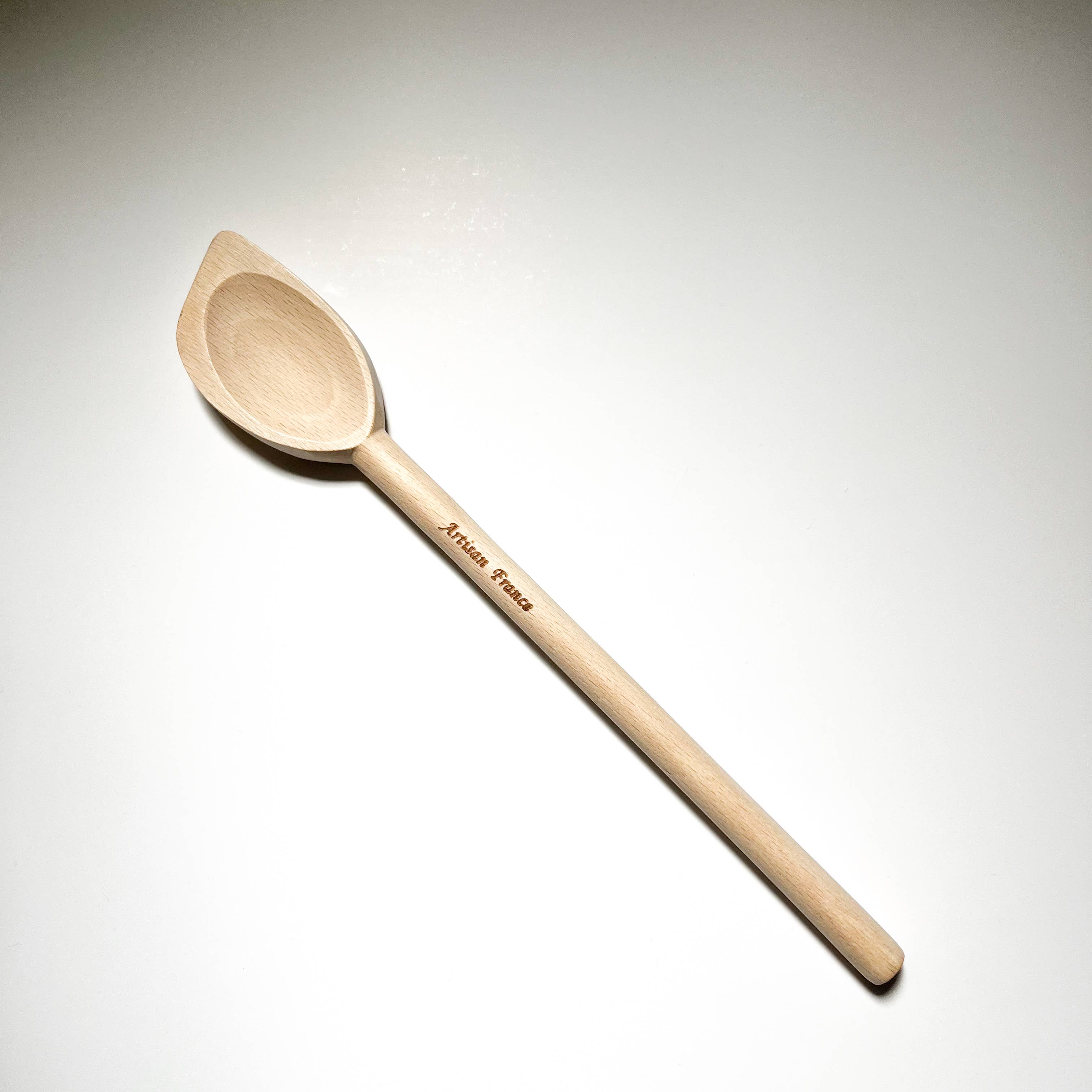 Corner Pointed Spoon, Ah! Table, Made in France Beechwood
