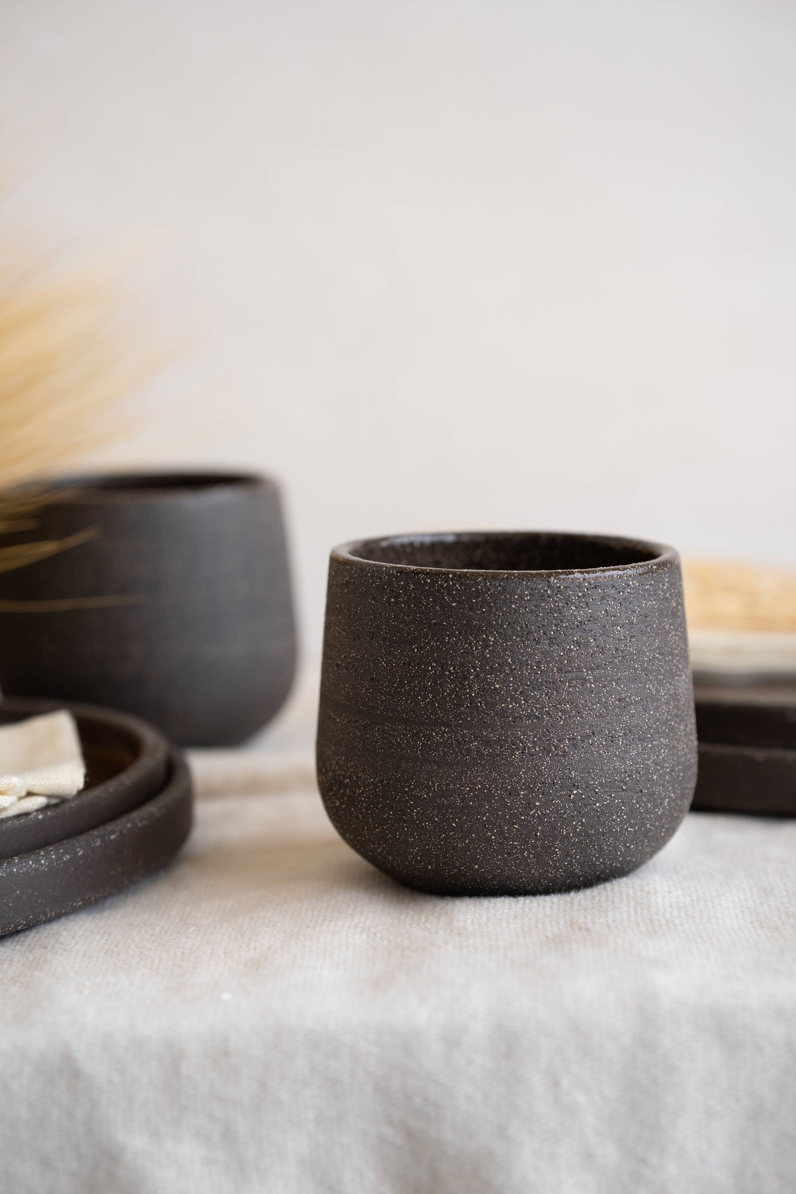 Stoneware Coffee Cup "Pumpernickel"