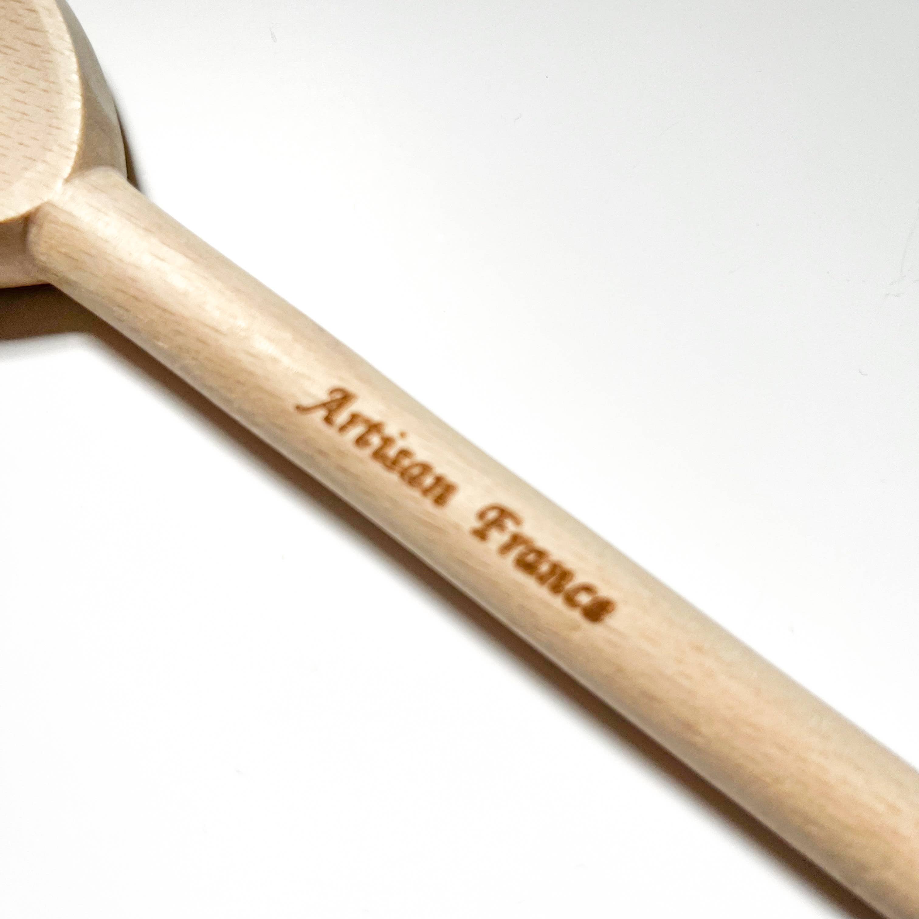 Corner Pointed Spoon, Ah! Table, Made in France Beechwood
